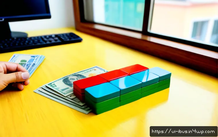 Home 15 리스크 관리 투자 시나리오 기반 접근법 - Photorealistic Vietnamese investor at a tidy home office desk, calmly comparing three physical inves...